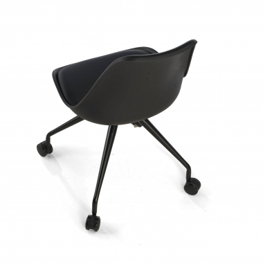 silla de escritorio infantil negro silla de escritorio plastico sin brazos 10