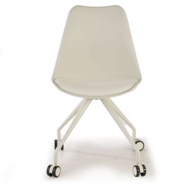 silla de escritorio infantil blanco silla de escritorio plastico sin brazos 3
