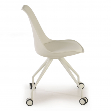 silla de escritorio infantil blanco silla de escritorio plastico sin brazos 6