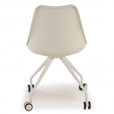 silla de escritorio infantil blanco silla de escritorio plastico sin brazos 8
