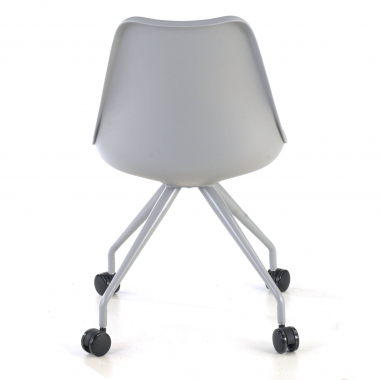 silla de escritorio infantil gris silla de escritorio plastico sin brazos 6