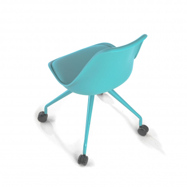 silla de escritorio infantil azul silla de escritorio plastico sin brazos 10