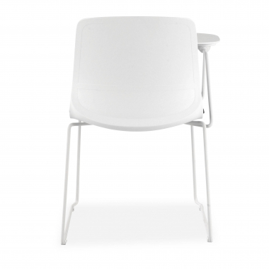 silla con pala blanco azul silla con pala de escritura tela sin brazos 6