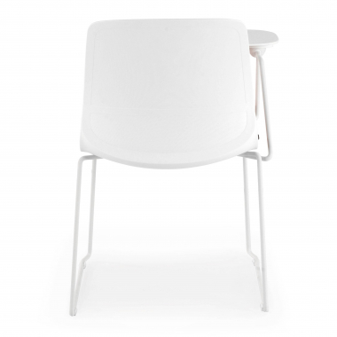 silla con pala blanco rojo silla con pala de escritura tela sin brazos 8