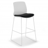 Taburete de Oficina Swing, Diseño elegante, Patas metálicas