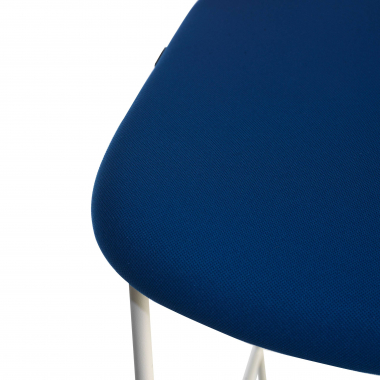 taburete de oficina azul taburete de oficina tela sin brazos 8