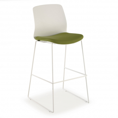taburete de oficina verde taburete de oficina tela sin brazos 1