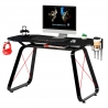 Mesa Gaming Racer, fibra de carbono