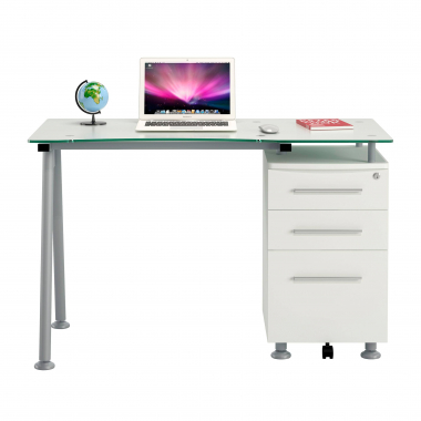 mesa de escritorio blanco strong 8