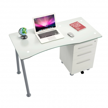 mesa de escritorio blanco strong 9