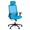 Silla de estudio Magnum con reposacabezas, red