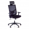 Silla de Escritorio Ergonómica Verdi white con reposacabezas, brazos ajustables