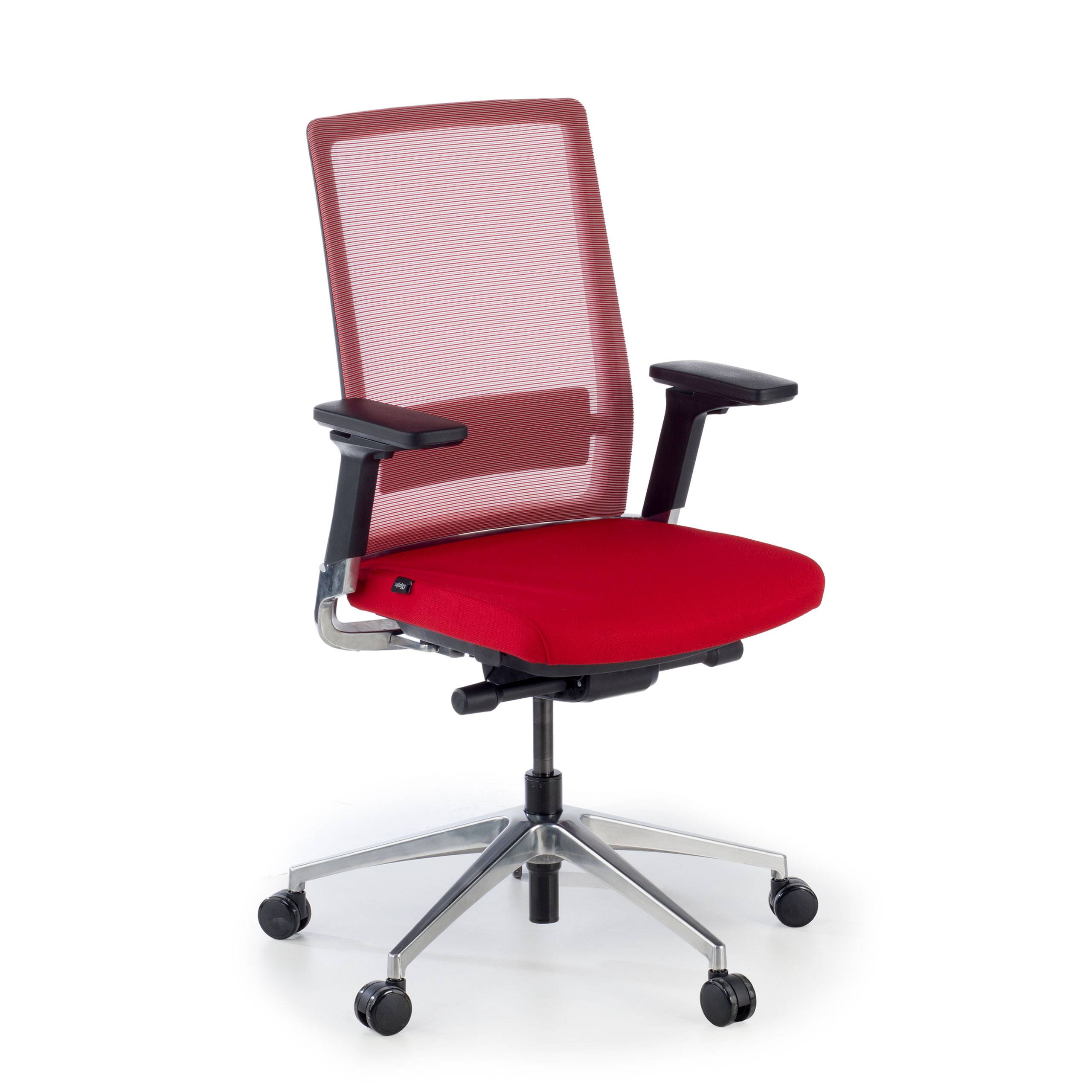 Silla de Oficina Global, mecanismo sincronizado, 360º, red