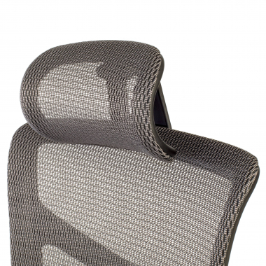 silla ergonomica gris next2 con reposacabezas malla brazos regulables 4d soporte lumbar reposacabezas 8