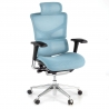 Silla ergonómica ejecutiva Next1, con reposacabezas modelo premium