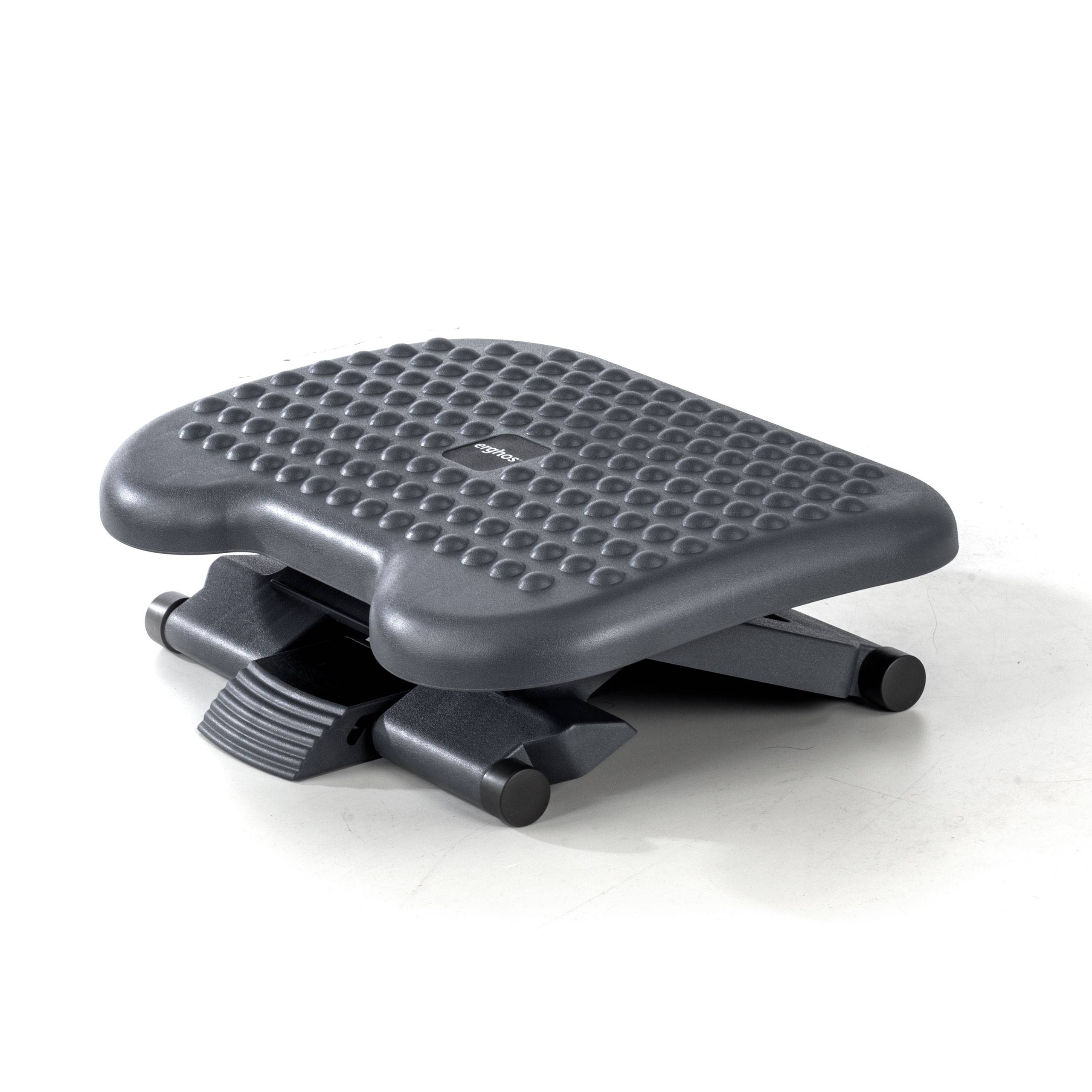 Apoio de pés ergonómico para escritório Erghos, antiderra...
