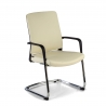 Silla Patin confidente Bali, respaldo ergonómico ecopiel