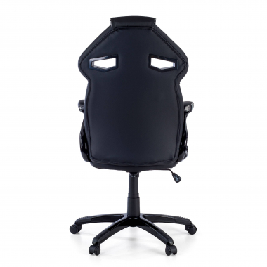 silla gaming gris camuflaje piel sintetica brazos fijos 8