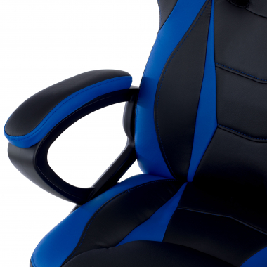 silla gaming azul drift piel sintetica brazos fijos 8