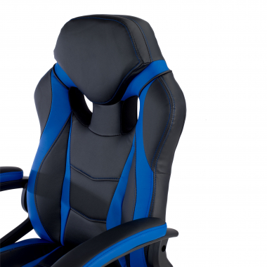 silla gaming azul drift piel sintetica brazos fijos 5