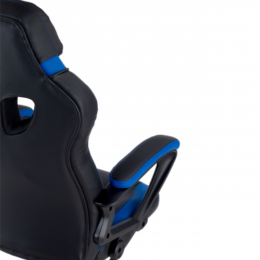 silla gaming azul drift piel sintetica brazos fijos 10