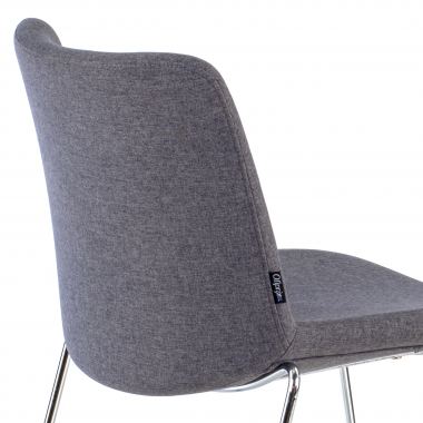 silla confidente negro sin brazos tela brazos fijos 7