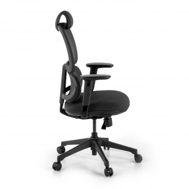 silla ergonomica negro bjorg malla brazos regulables 3d soporte lumbar reposacabezas 4