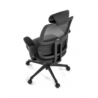 silla ergonomica negro bjorg malla brazos regulables 3d soporte lumbar reposacabezas 8