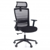 Silla de Escritorio Tesla, reposacabezas, soporte lumbar red