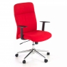 Sillón Estudio Smith, tela, grueso acolchado, base metálica