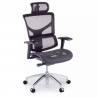 Silla ergonómica ejecutiva Next1, con reposacabezas modelo premium