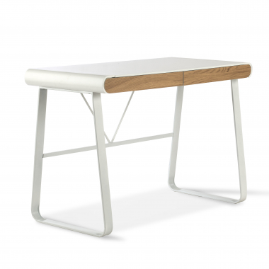 mesa de ordenador blanco copenhague 1