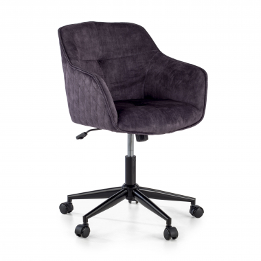silla giratoria negro watson tela sin brazos 1
