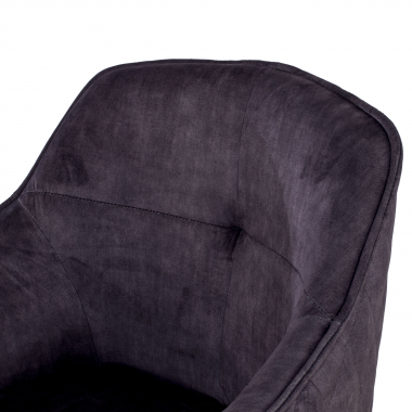 silla giratoria negro watson tela sin brazos 8