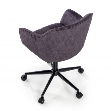 silla giratoria negro watson tela sin brazos 11