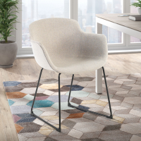 Silla Sala de Espera Laure, Patin, Gran Acolchado, Tapizada