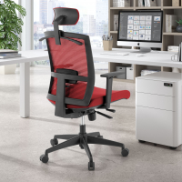 Silla de oficina ergonómica Akira con reposacabezas