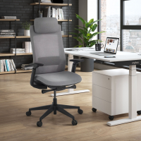 Silla de Oficina Ergonómica Intouch black, Totalmente Ajustable