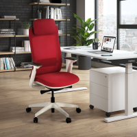 Silla de Oficina Ergonómica Intouch white, Totalmente Ajustable