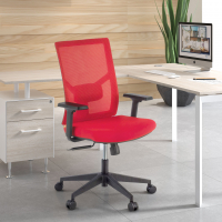 Silla de Oficina Ergonómica Verdi, brazos ajustables, soporte lumbar,