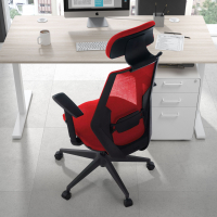 Silla de Escritorio Ergonómica Belinda, alto respaldo