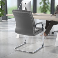 Sillón Confidente Atlanta Patín, Piel genuina