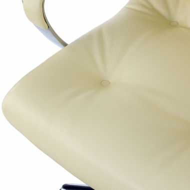 silla de oficina blanco windsor piel natural brazos tapizados 8