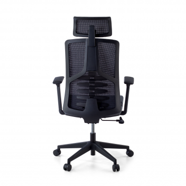 silla ergonomica gris quick malla brazos regulables 3d soporte lumbar reposacabezas 8