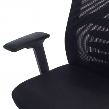 silla ergonomica negro quick malla brazos regulables 3d soporte lumbar reposacabezas 9