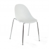 Silla de Confidente Croft, apilable, estructura metálica