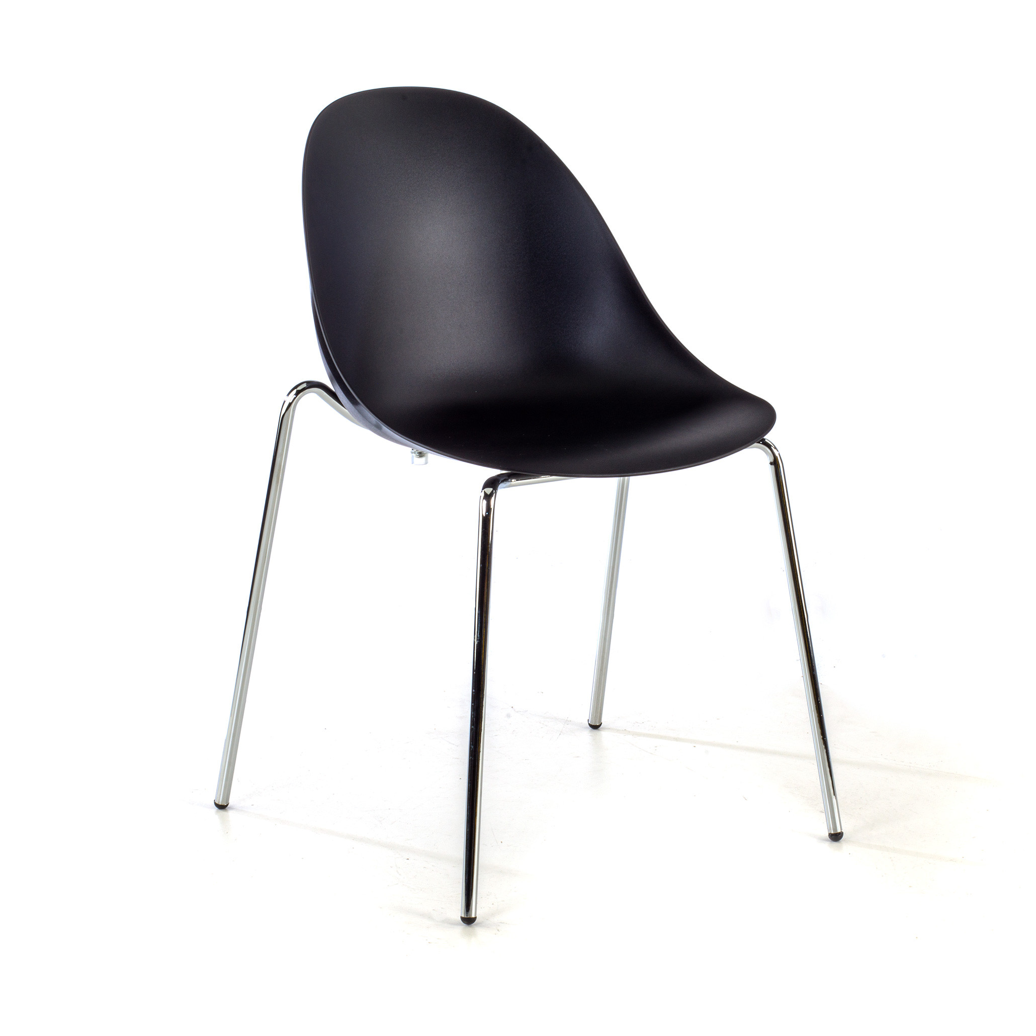 Silla de Confidente Croft, apilable, estructura metálica