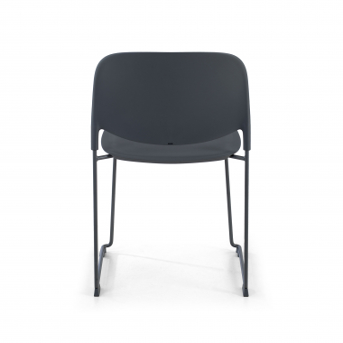 silla confidente gris sin brazos plastico sin brazos 7