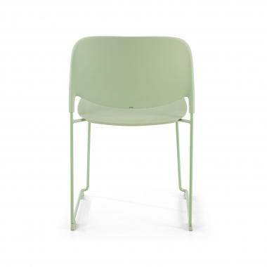 silla confidente verde sin brazos plastico sin brazos 8