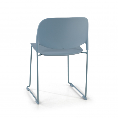 silla confidente azul sin brazos plastico sin brazos 7